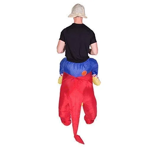 Bodysocks Drago costume gonfiabile adulti cavalcabile