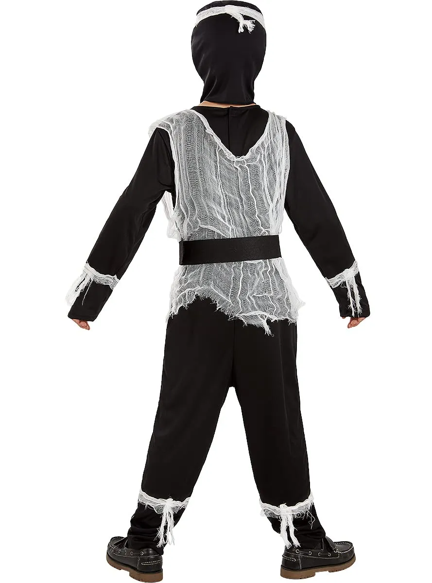 Funidelia ninja scheletro zombie costume bambino nero