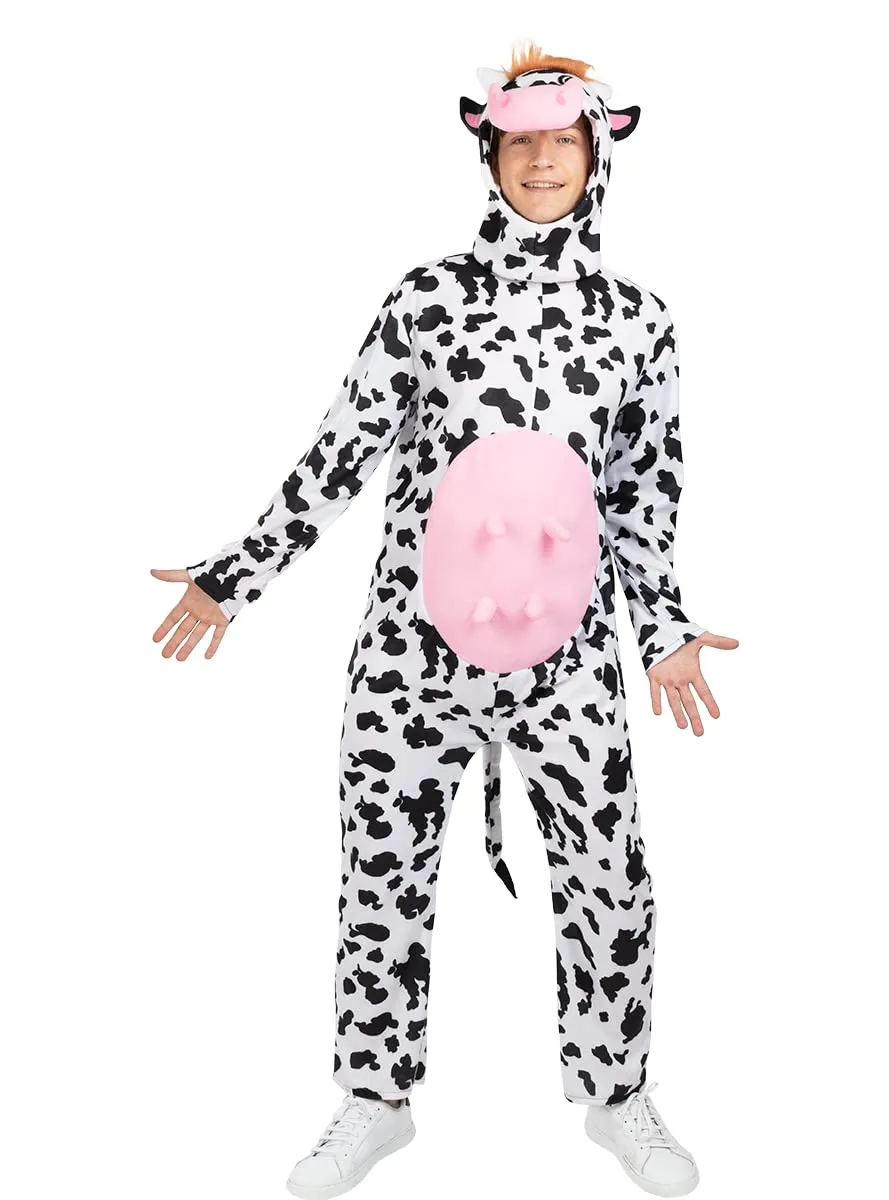 Funidelia Costume da Mucca adulto bianco animali