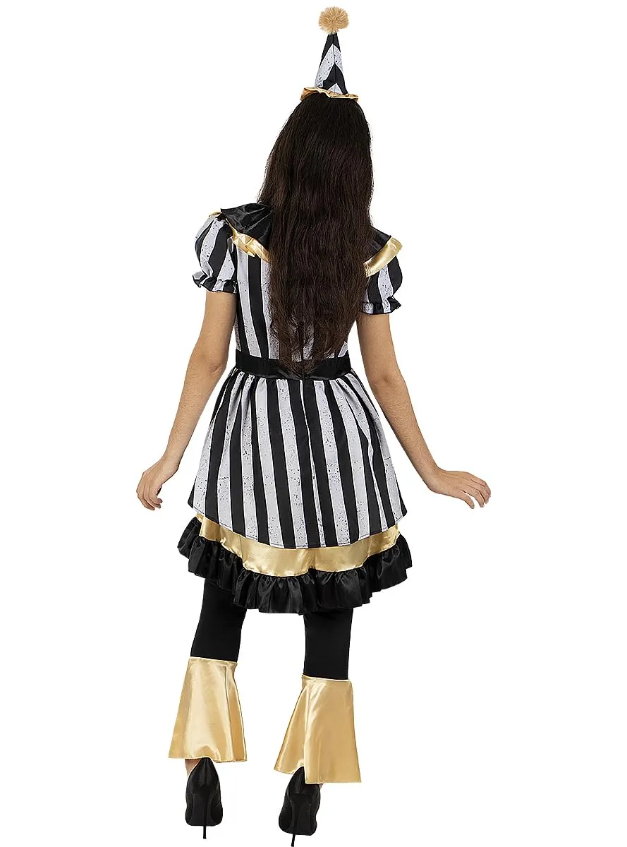 Funidelia Clown Horror Deluxe costume donna M porpora