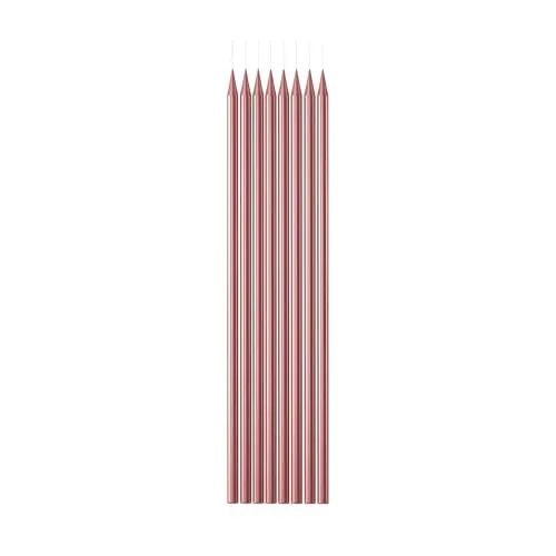 P'tit Clown Re22721 candele torta oro rosa 24 pz