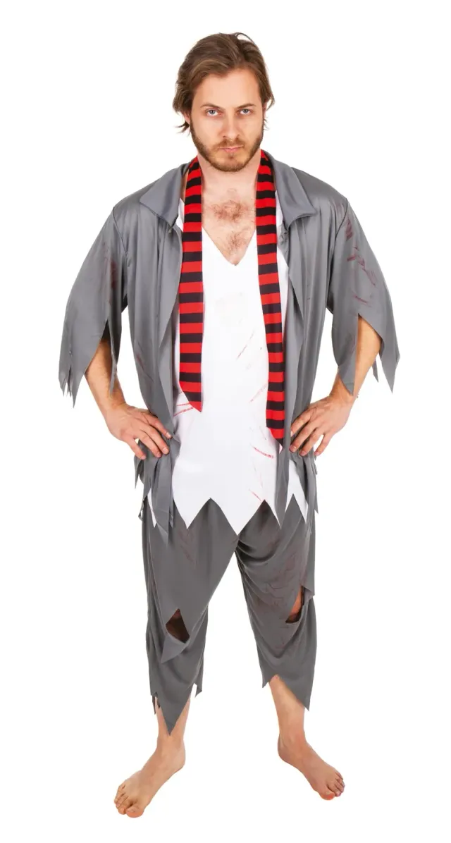 P'tit Clown Studente Insanguinato costume adulto horror