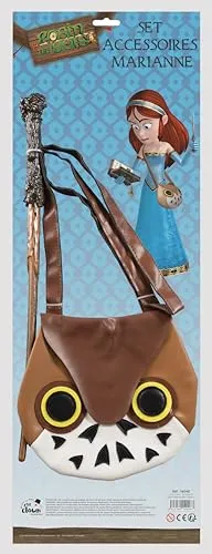 P'tit Clown Marianne Set Accessori Marrone Bambina
