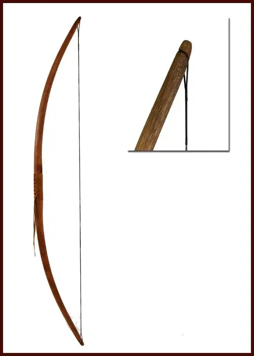 La Bottega di Merlino Longbow Agincourt Sinistri arco 40 Lbs