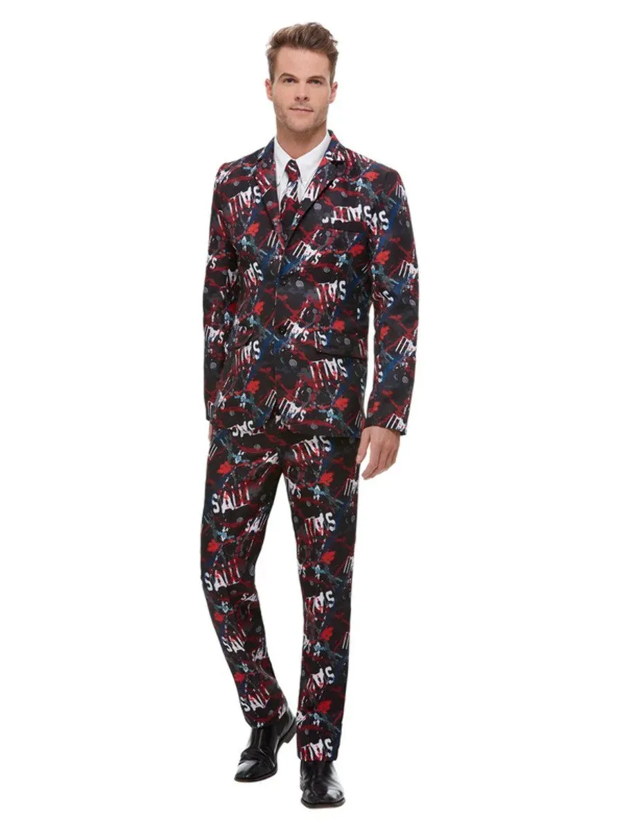 Smiffys Stand Out Suits SAW Costume uomo giacca e cravatta