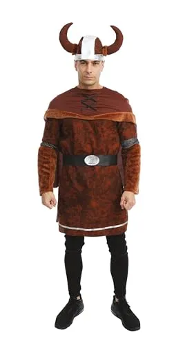 P'tit Clown Vichingo costume uomo L-XL poliestere