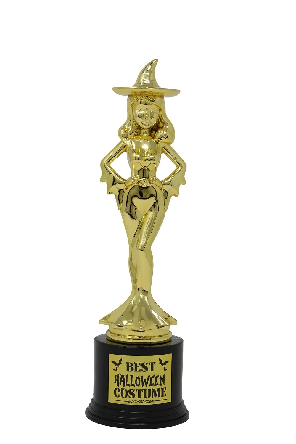 Guirca Trofeo Strega Halloween Oro 22 cm