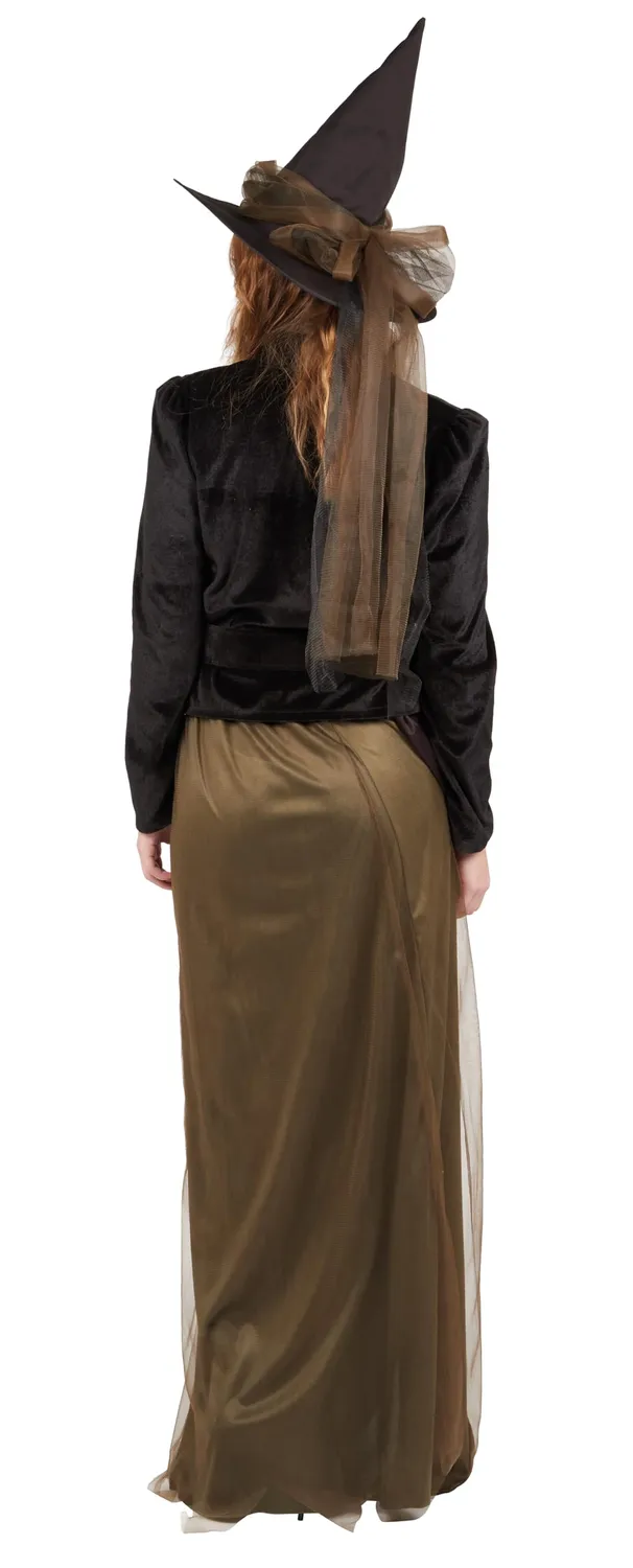 P'tit Clown Re22281 costume strega gonna verde taglia XS