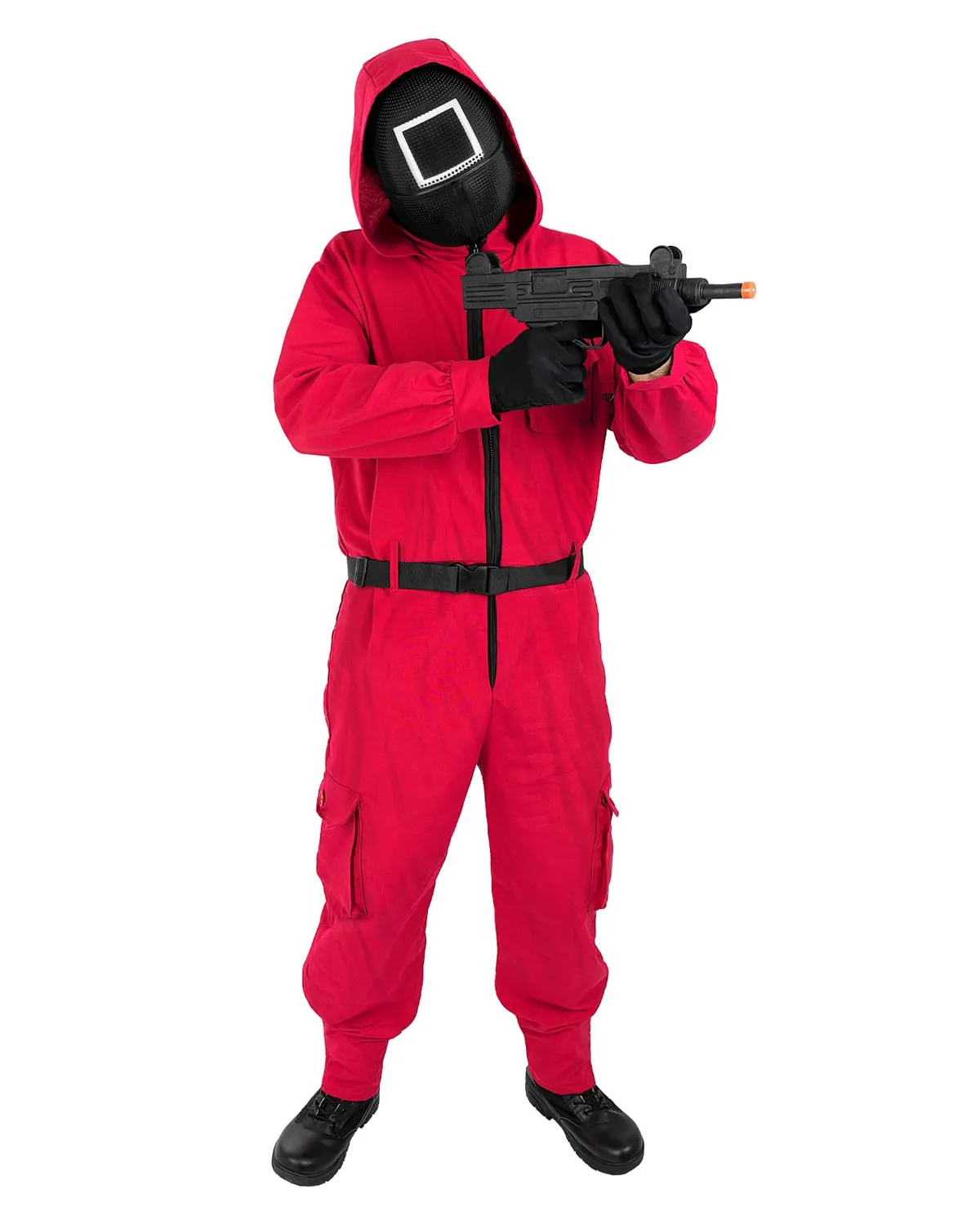 Funidelia Squid Game costume adulto maschera quadrato