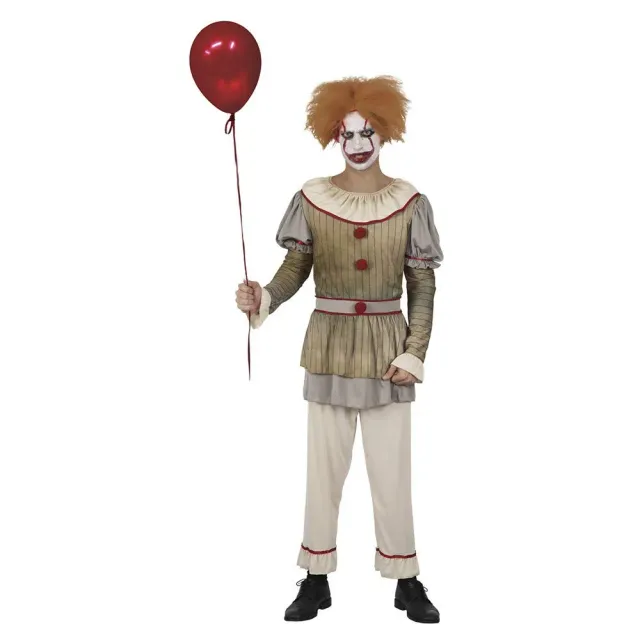 P'tit Clown Costume Clown Serial Killer Adulto Horror