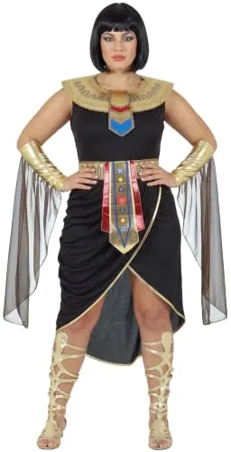Guirca Costume Egiziana Nero Oro Ragazza 14-16 Anni