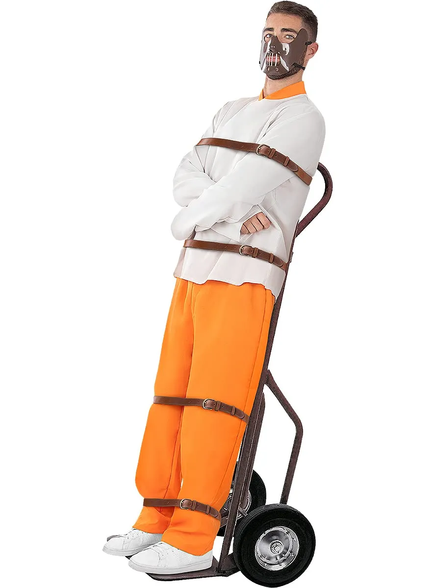 Funidelia Hannibal Lecter Costume Uomo Arancione Taglia Unica