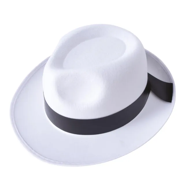 P'tit Clown Al Capone cappello bianco adulto