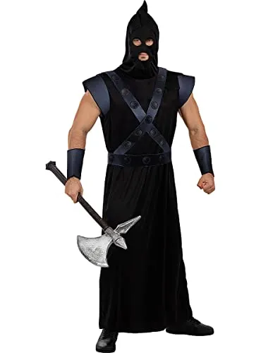 Funidelia Costume Boia Uomo Nero Medievale Adulto