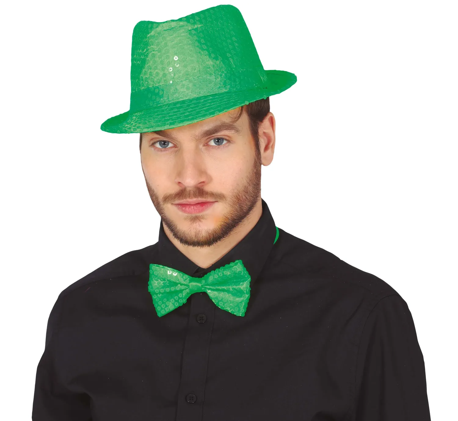 Fiestas Guirca Cappello Cinese Mandarino Argento Taglia Unica