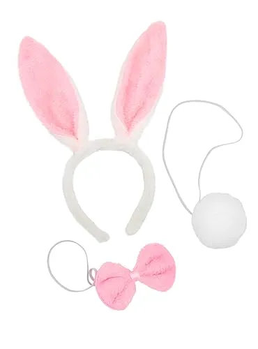 Funidelia Coniglietto kit accessori adulto bianco