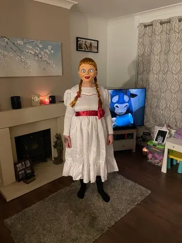 Smiffys Annabelle Costume Donna Vestito M Bianco Horror