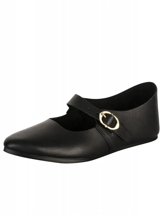 La Bottega di Merlino Scarpa Bassa con Fibbia scarpa nera 36