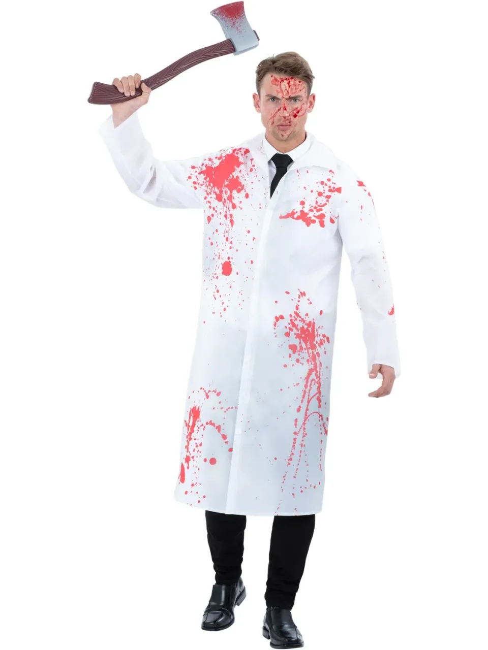Smiffys Kit Killer Americano Poncho con Ascia Halloween
