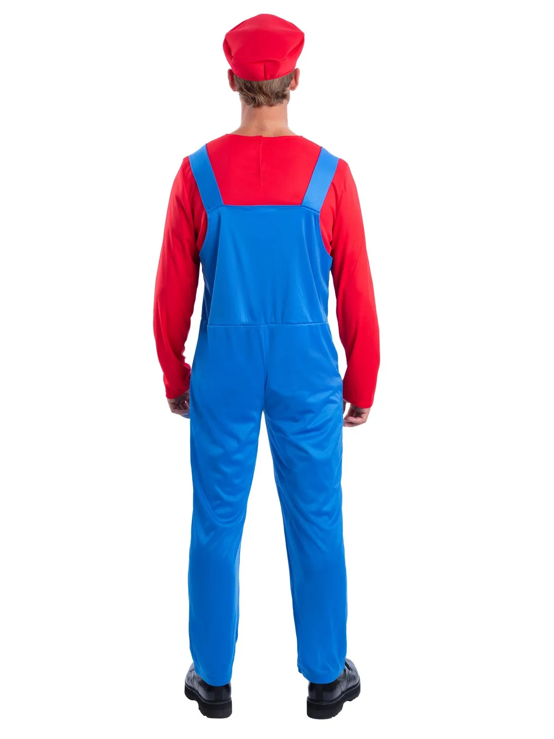 Smiffys Red Plumber Costume Idraulico Rosso M