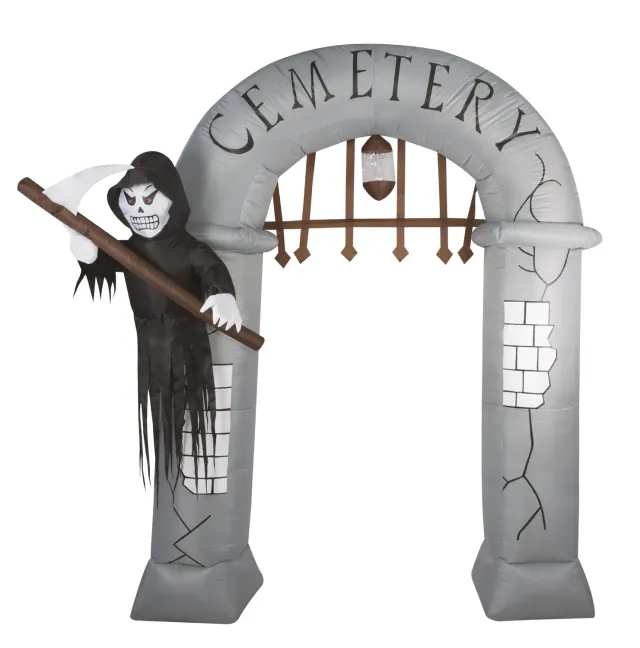 P'tit Clown re91507 Arco Cimitero Gonfiabile 2,4 m LED