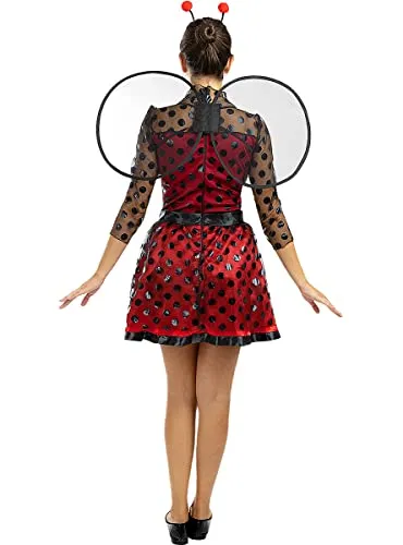 Funidelia Coccinella costume donna M multicolore Carnevale