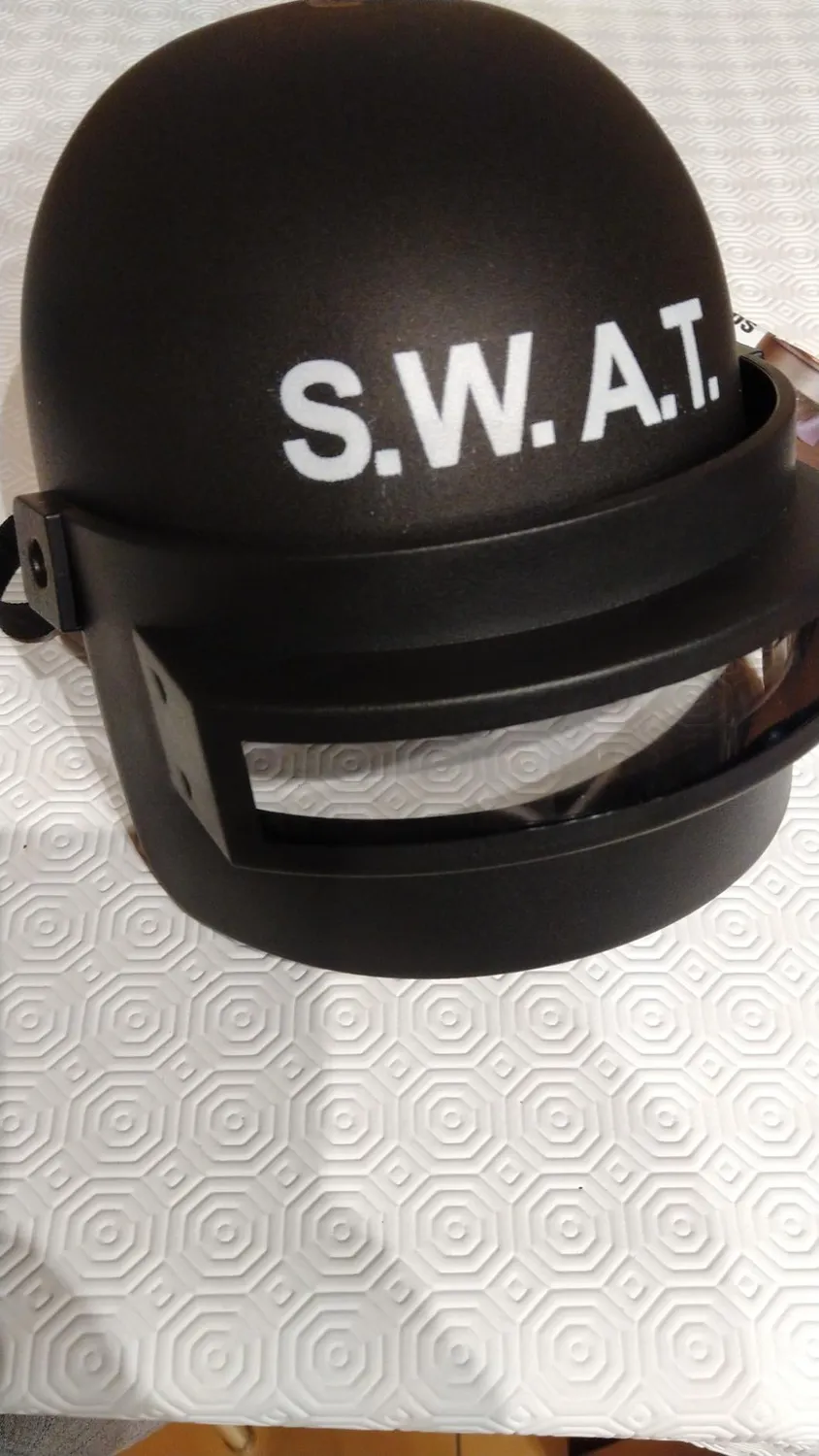 Guirca SWAT casco bambino nero taglia unica 13017