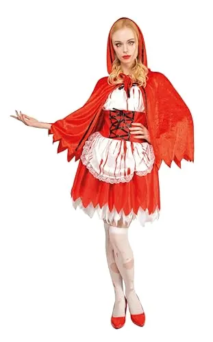 P'tit Clown Cappuccetto Rosso costume donna adulto horror