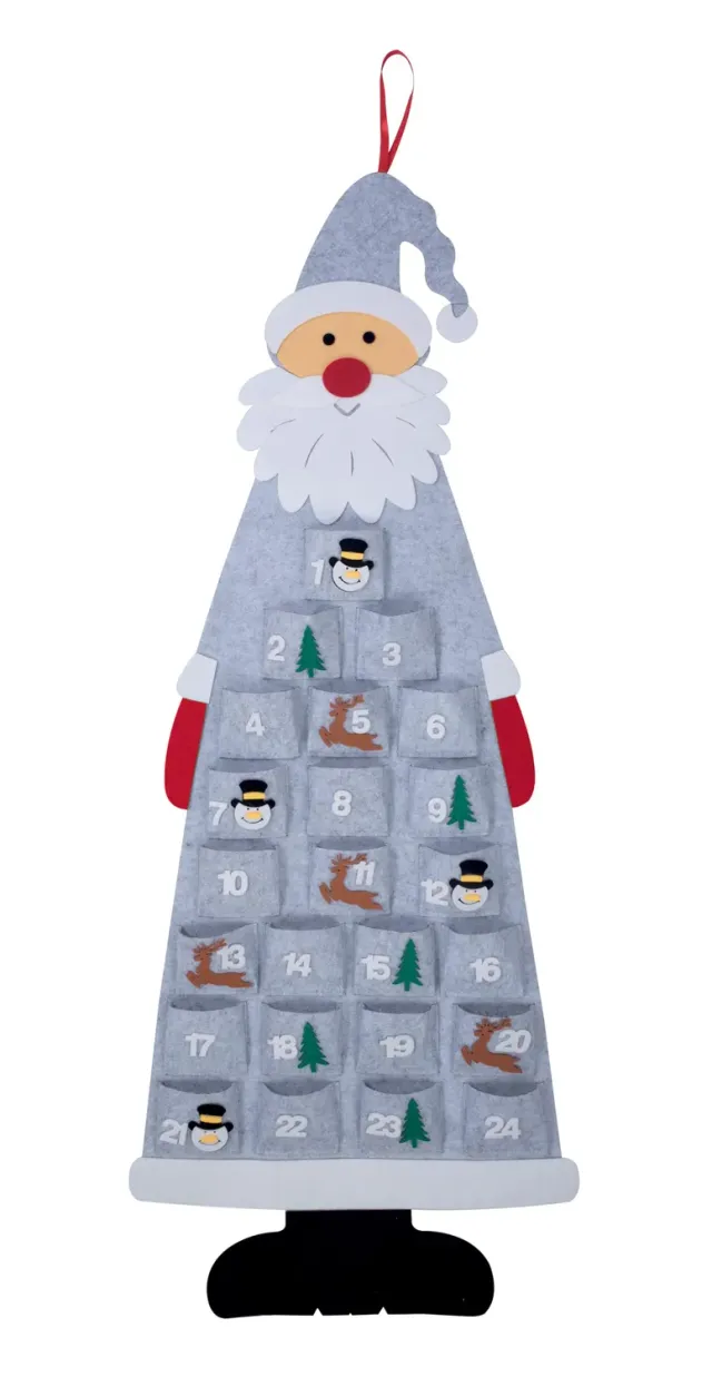 P'tit Clown 88002 Calendario Avvento Babbo Natale da Appendere