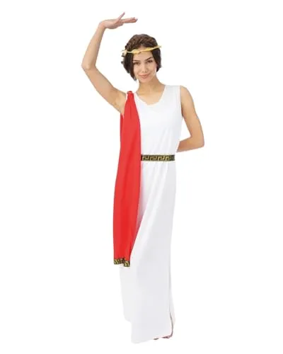 P'tit Clown Romana costume donna bianco L-XL storico