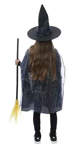 P'tit Clown 22179 Set Strega Bambino Taglia Unica Nero