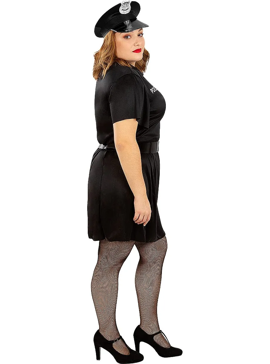Funidelia poliziotta costume donna nero