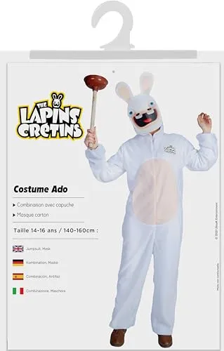 P'tit Clown Coniglio costume adulto taglia unica