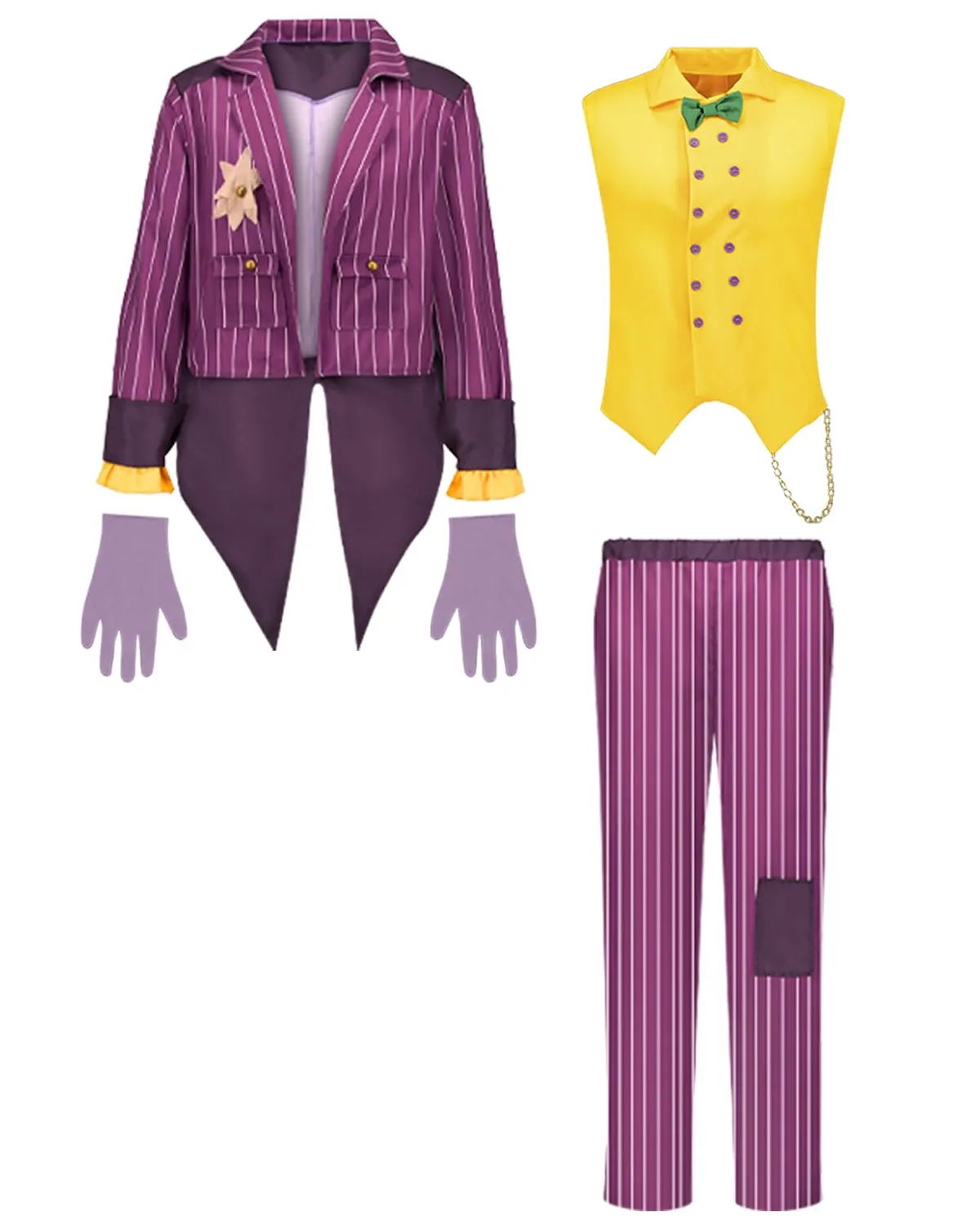 Funidelia Joker Arkham City costume uomo L ufficiale