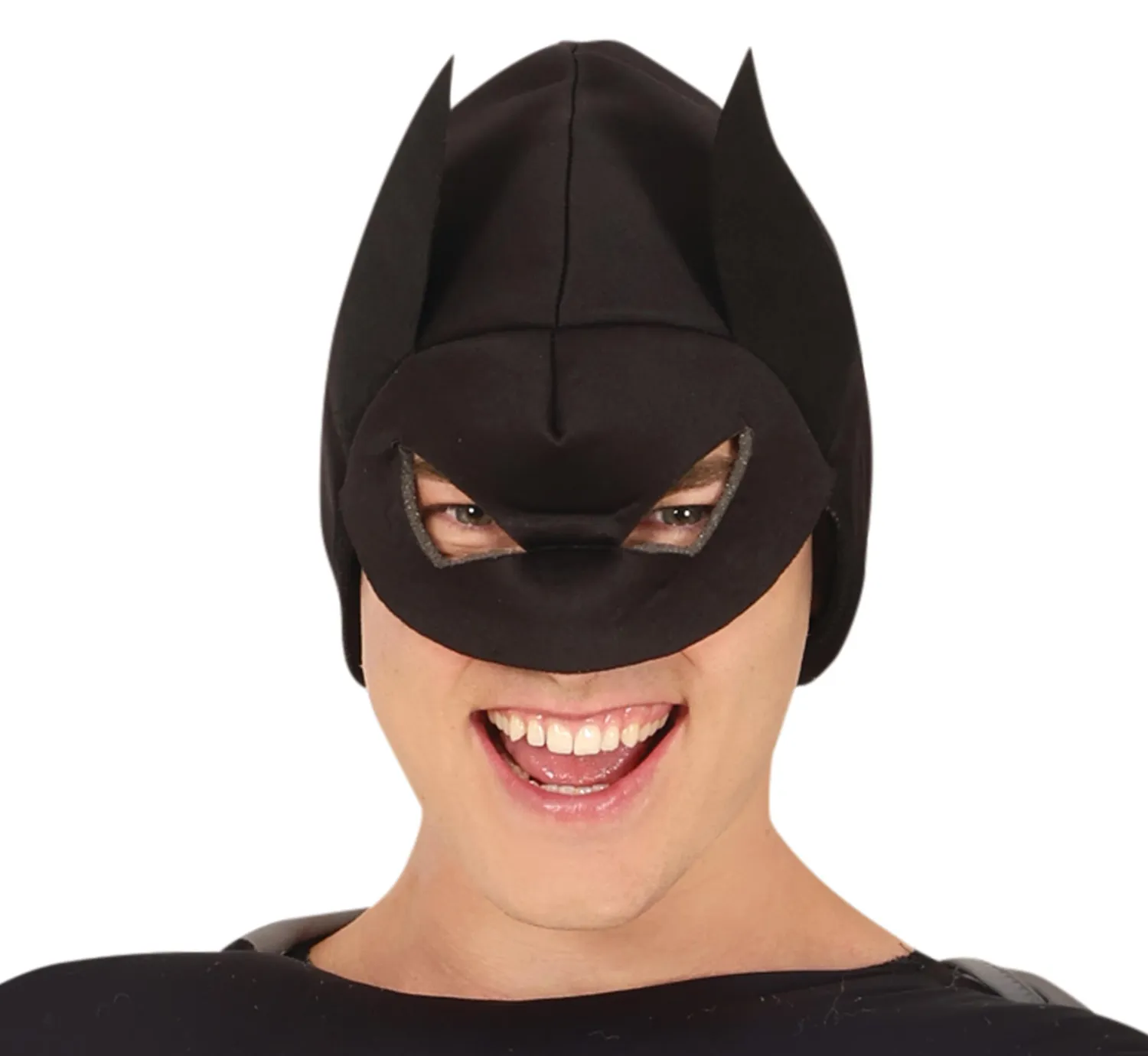 Fiestas Guirca Biteman costume supereroe uomo con mantello