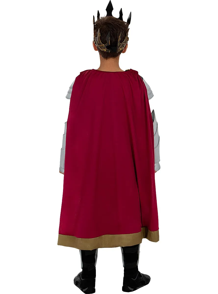 Funidelia Re Artù Deluxe costume bambino porpora medievale