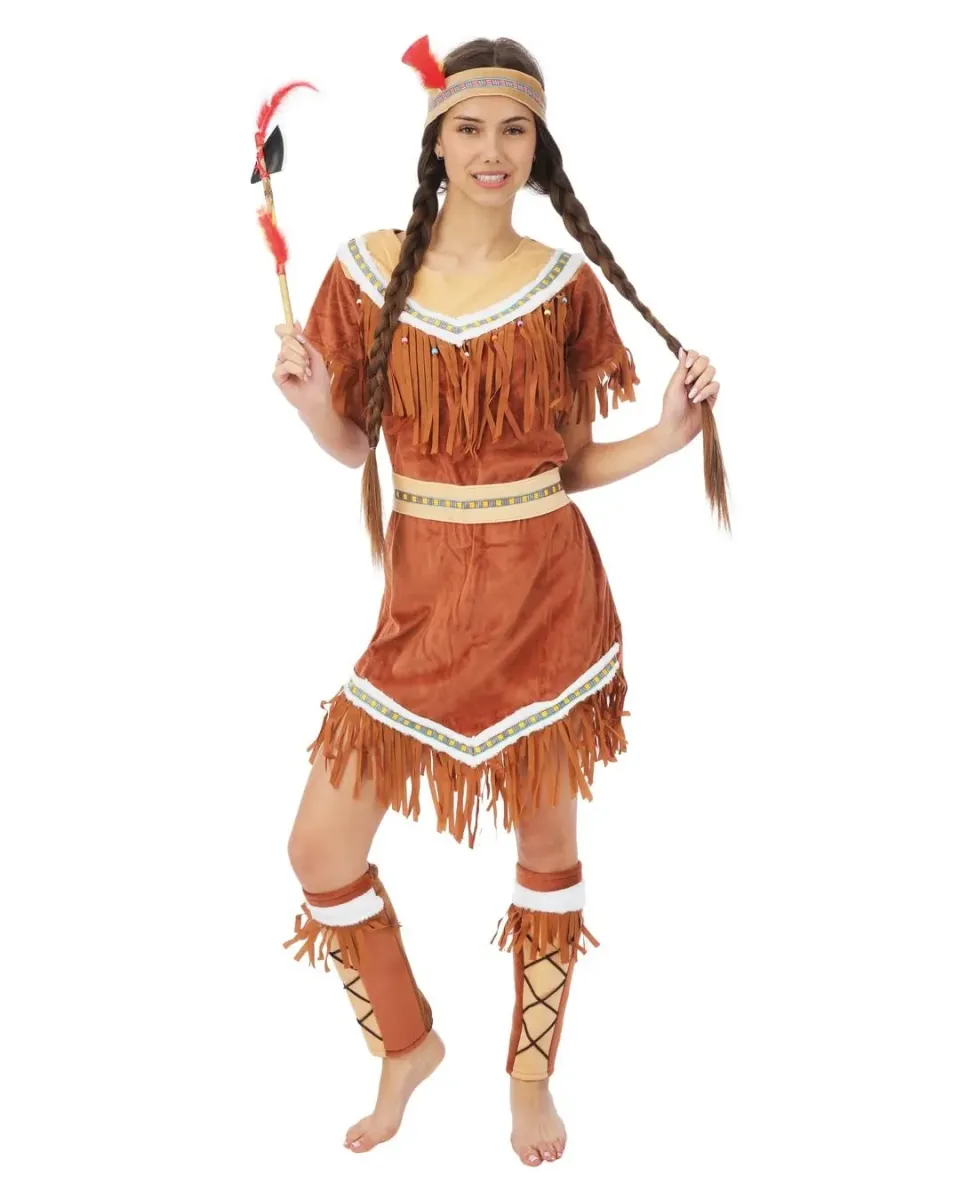 P'tit Clown Indiana costume donna apache L-XL Carnevale