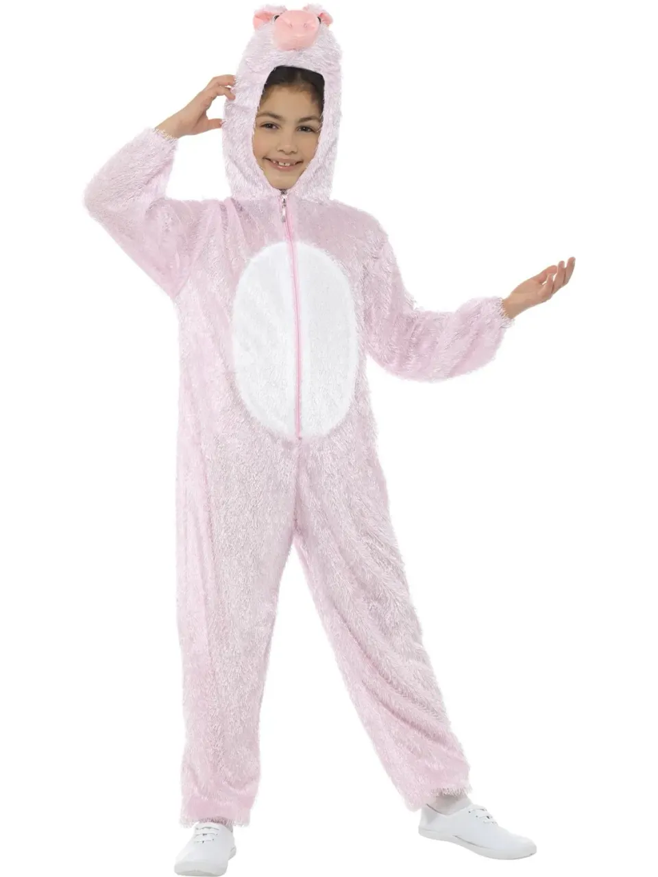 Smiffys Pig costume maiale bimbo S 4-6 anni rosa
