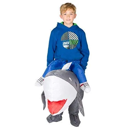 Bodysocks costume gonfiabile squalo bambino con ventola