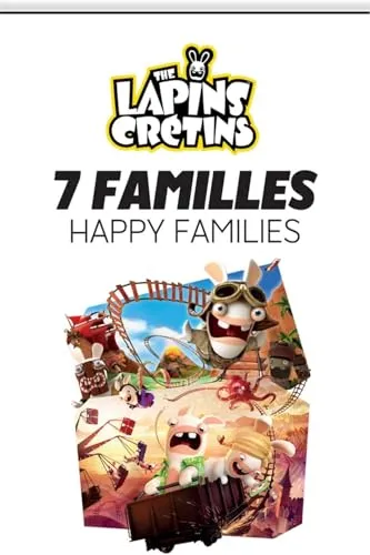 P'tit Clown Coniglietti Cretini 23334 gioco carte 7 famiglie