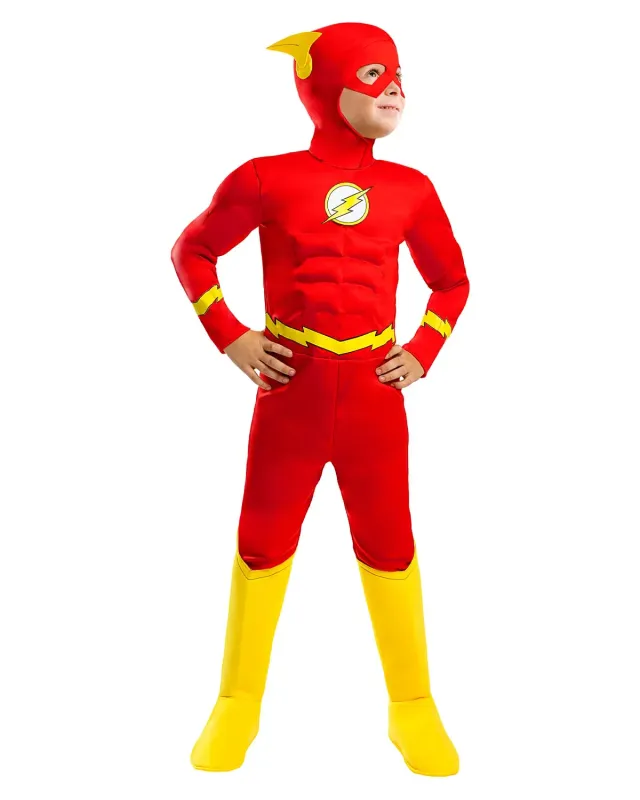 Funidelia Flash Deluxe costume bambino 3-4 anni tuta