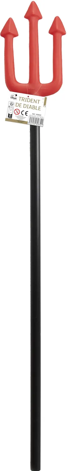 P'tit Clown tridente diavolo 63 cm accessorio Carnevale