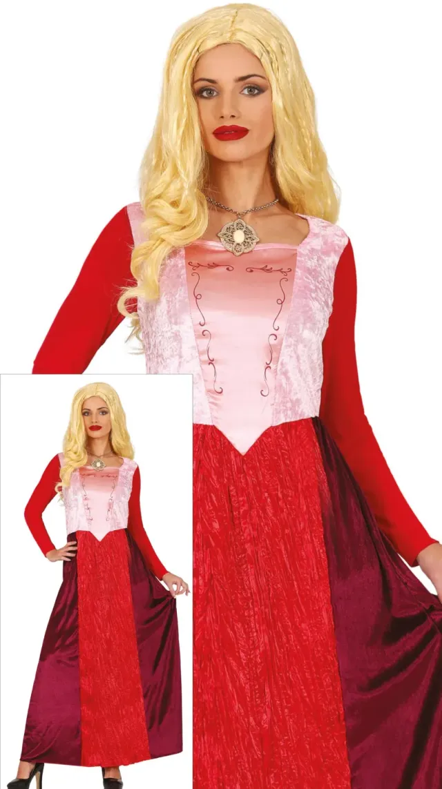 Guirca Abito Strega Rossa costume donna S Halloween