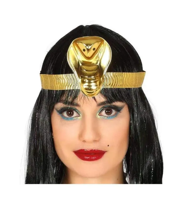 Guirca Cleopatra tiara egizia dorata donna taglia unica