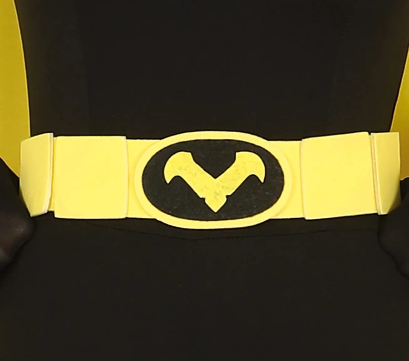 Fiestas Guirca Super Ragazza costume nero giallo teen