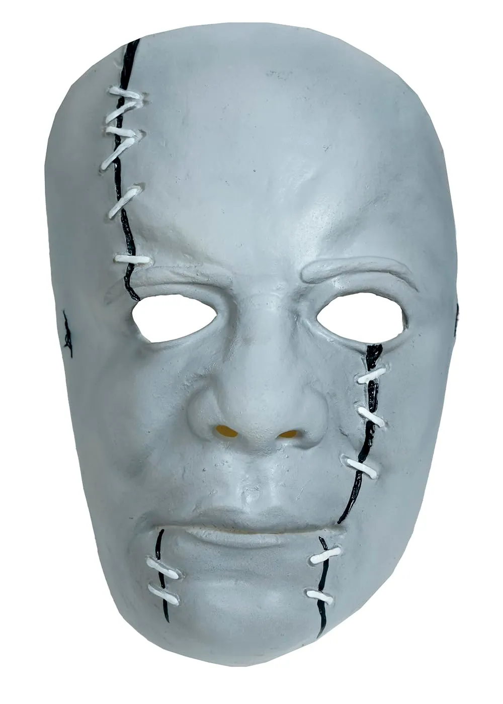 Guirca Faccia Cucita maschera adulto lattice bianca