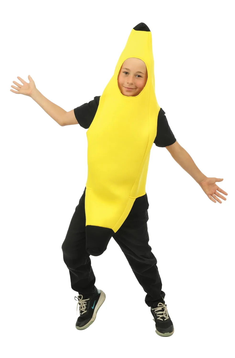 P'tit Clown frutta e verdura costume banana bambino taglia unica