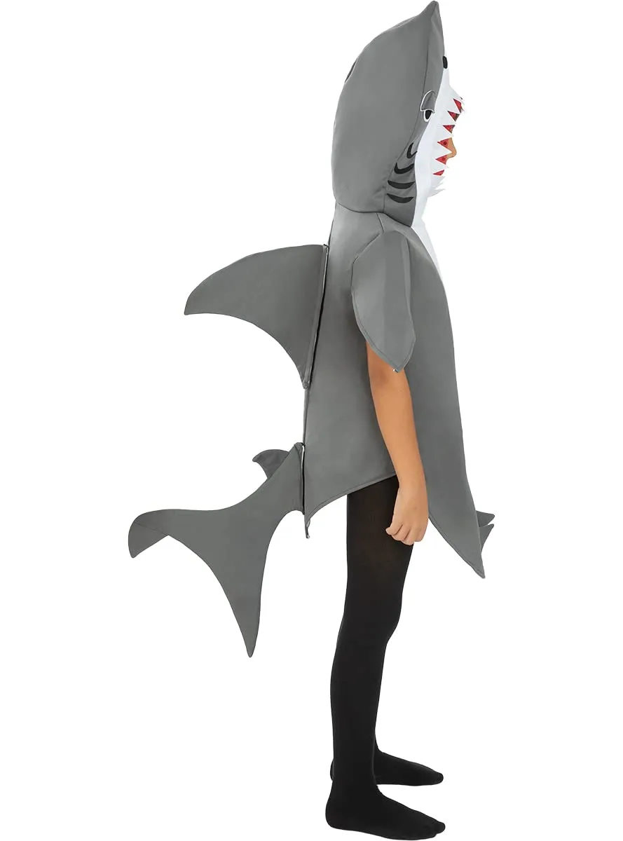 Funidelia Squalo costume bambino 5-6 anni grigio