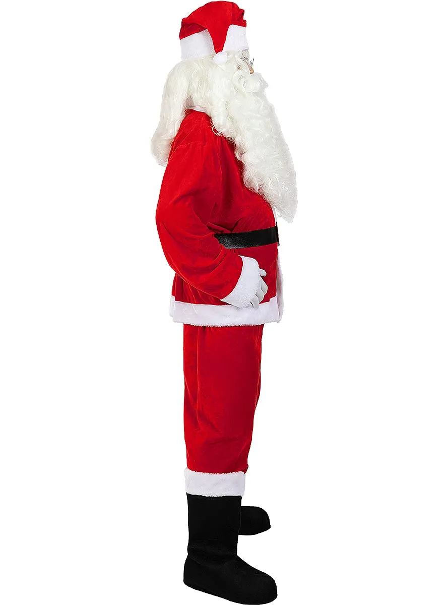 Funidelia Babbo Natale Deluxe costume uomo L completo