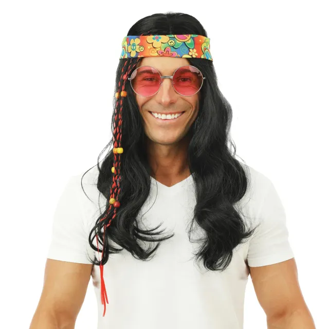 P'tit Clown re66669 Fascia Hippie Multicolore costume